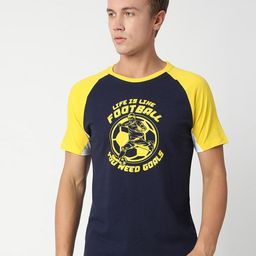 FanCode Colourblocked Bio Finish Sports T-shirt-image-5