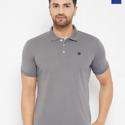 THE MILLION CLUB Men Pack of 2 Polo Collar T-shirt-image-77