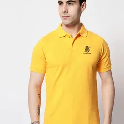SLOWLORIS Polo Collar Cotton T-shirt-image-60