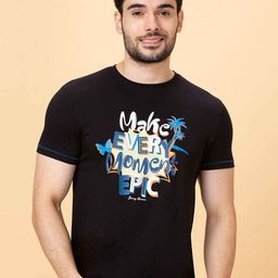 Being Human Typography Printed Round Neck Short Sleeves T-shirt-picture-17