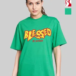 Leotude Women Printed Applique T-shirt-picture-8
