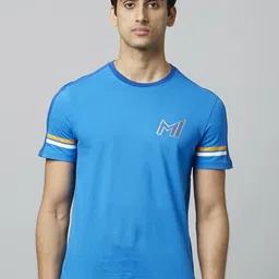 Celio Mumbai Indians Sleeves Cotton T-shirt-image-97
