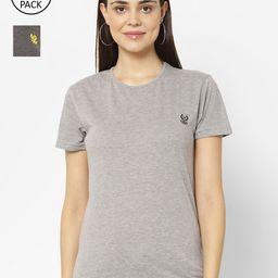 VIMAL JONNEY Women Pack Of 2 T-shirts-image-33