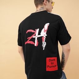 Bukkl Men Graphic Printed Round Neck T-shirt-image-72