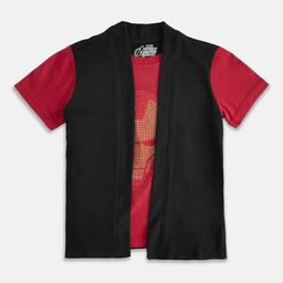Pantaloons Junior Boys Embellished Iron Man Cotton T-shirt-image-78