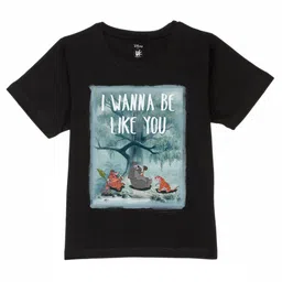 YK Disney Boys Printed Pure Cotton Round Neck T-shirt-picture-24
