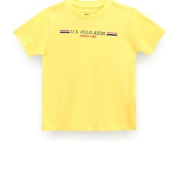 U.S. Polo Assn. Kids Boys Typography Printed Round Neck Pure Cotton T-shirt-picture-13
