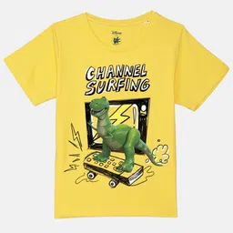 YK Disney Boys Printed Pure Cotton T-shirt-image-82