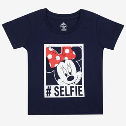 Bodycare Girls Minnie Mouse Printed Cotton T-shirt-image-80