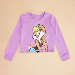 Pantaloons Junior Girls Printed Round Neck Cotton Relaxed Fit Tshirt-image-44