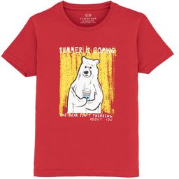 Status Quo Boys Graphic Printed Round Neck Cotton T-shirt-image-42