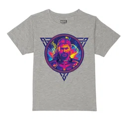 Wear Your Mind Boys Thor Printed Cotton T-shirt-image-80