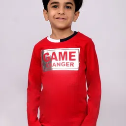 3PIN Boys Typography Printed Cotton T-shirt-image-94