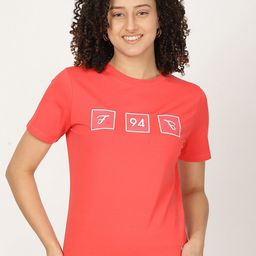FUTURO Printed Round Neck Cotton T-shirt-image-19