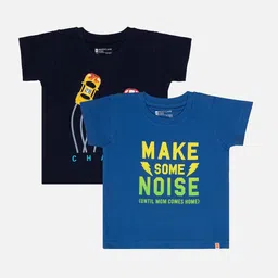 Bodycare Boys Pack Of 2 Printed Cotton T-shirt-image-31