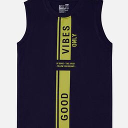 Bodycare Boys Typography Printed Applique T-shirt-picture-55
