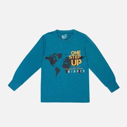 Bodycare Boys Typography Printed Applique T-shirt-picture-39