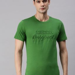 ONN Men Typography Printed Cotton T-shirt-image-69