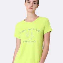 Van Heusen Proactive Women Anti Bacterial Round Neck T-Shirt-image-99