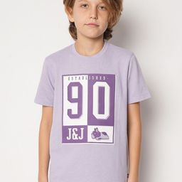 Jack & Jones Junior Boys Typography Printed Pure Cotton T-shirt-image-75