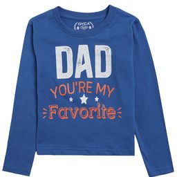 DYCA Boys Blue Typography Printed Regular Fit Cotton T-shirt-picture-18