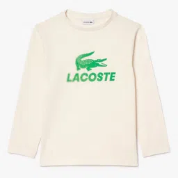Lacoste Kids Typography Printed Applique T-shirt-image-37