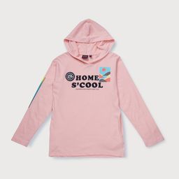 Gini and Jony Infant Boys Typography Printed Hooded Cotton T-shirt-image-74