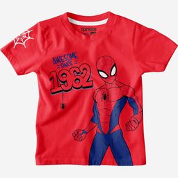 BONKIDS Boys Typography Printed Round Neck Cotton T-shirt-36