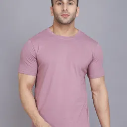 SLOWLORIS Round Neck Cotton T-shirt-image-50