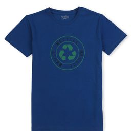 Palm Tree Boys Graphic Printed Round Neck Cotton T-shirt-image-60