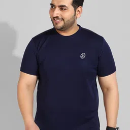 Instafab Plus Men Plus Size Flex T-shirt-7