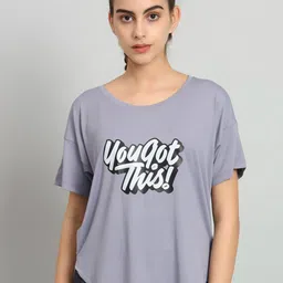 MKH Typography Printed Relaxed Fit Dri-Fit T-shirt-picture-17