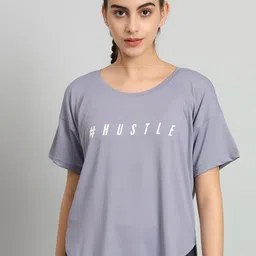 MKH Typography Printed Drop Shoulder Sleeves Dri-Fit Relaxed Fit T-shirt-image-44