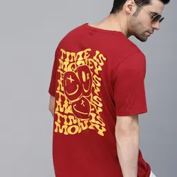 Rigo Men Back Printed T-shirt-image-99