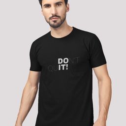 Greylongg Men Typography Printed Round Neck T-shirt-image-39