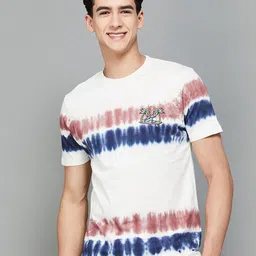 Fame Forever by Lifestyle Dyed  Round Neck Short Sleeves Cotton T-shirt-image-44