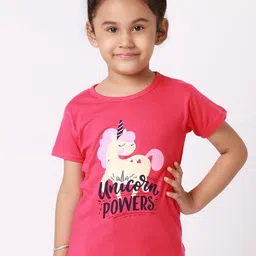 BAESD Girls Graphic Printed Cotton T-shirt-picture-46
