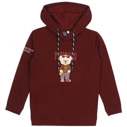 CAVIO Boys Graphic Embroidered Hooded Cotton T-Shirt-14