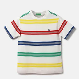United Colors of Benetton Boys Striped Cotton Casual T-Shirt-image-48