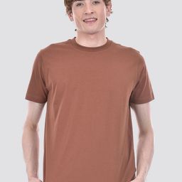 ONEWAY Men Round Neck Solid Cotton T-shirt-image-11