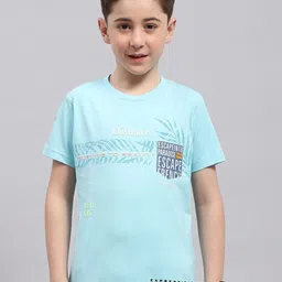 Monte Carlo Boys Typography Printed Round Neck T-shirt-image-72