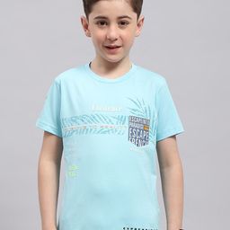 Monte Carlo Boys Graphic Printed Casual T-shirt-image-90