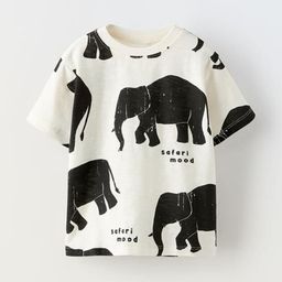 Googo Gaaga Boys Round Neck Animal Graphic Printed T-shirt-image-33
