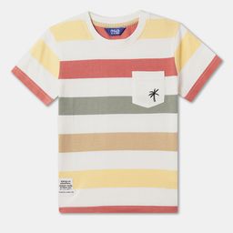 R&B Boys Striped Cotton T-shirt-picture-10