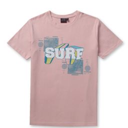 Gini and Jony Boys Peach-Coloured Printed T-shirt-21
