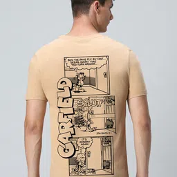 Bewakoof Men Typography Garfield Printed T-shirt-image-31