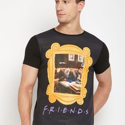 Wear Your Mind Friends Graphic Printed Casual T-shirt-picture-14