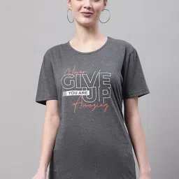 VIMAL JONNEY Typography Printed Round Neck Cotton T-shirt-image-83