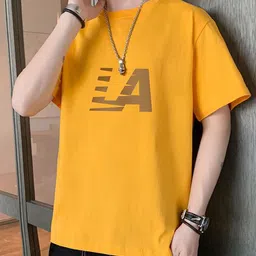 StyleCast x Revolte Men Typography Printed Raw Edge T-shirt-image-77