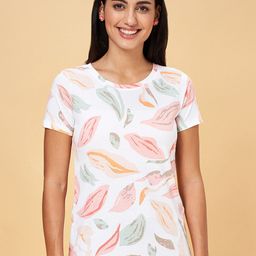 Honey by Pantaloons Floral Printed Cotton T-shirt-picture-6